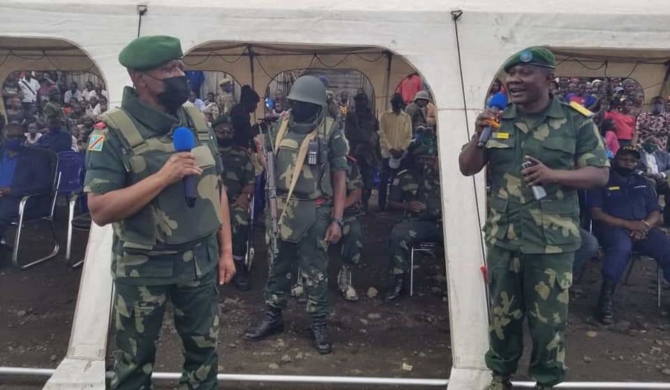 Reddition des miliciens au Nord-Kivu