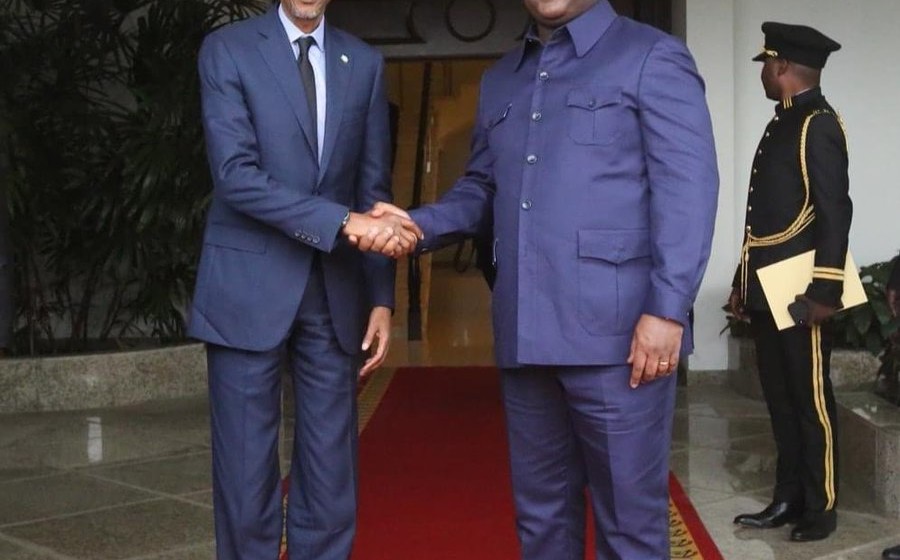 Félix Tshisekedi et Paul Kagame