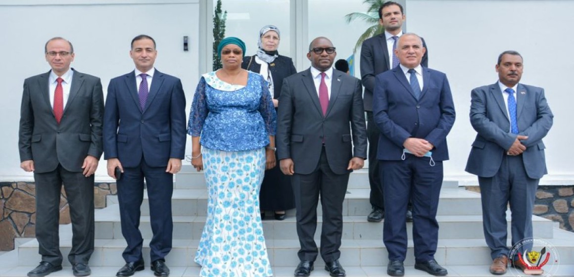 RDC-egypte Délégation égyptienne chez le 1er Ministre Sama