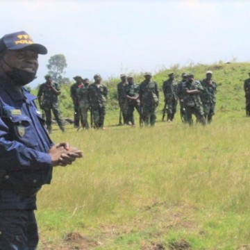Colonel Iduma Molengo AT Nyiragongo