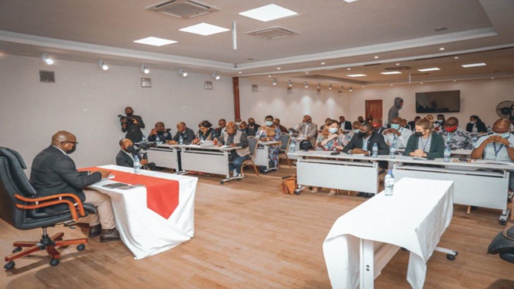 Réunion de sécurité à Bunia