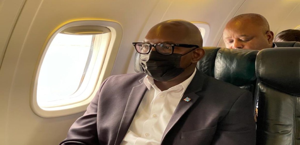 Sama-en-avion Sama Lukonde, Premier ministre RDC
