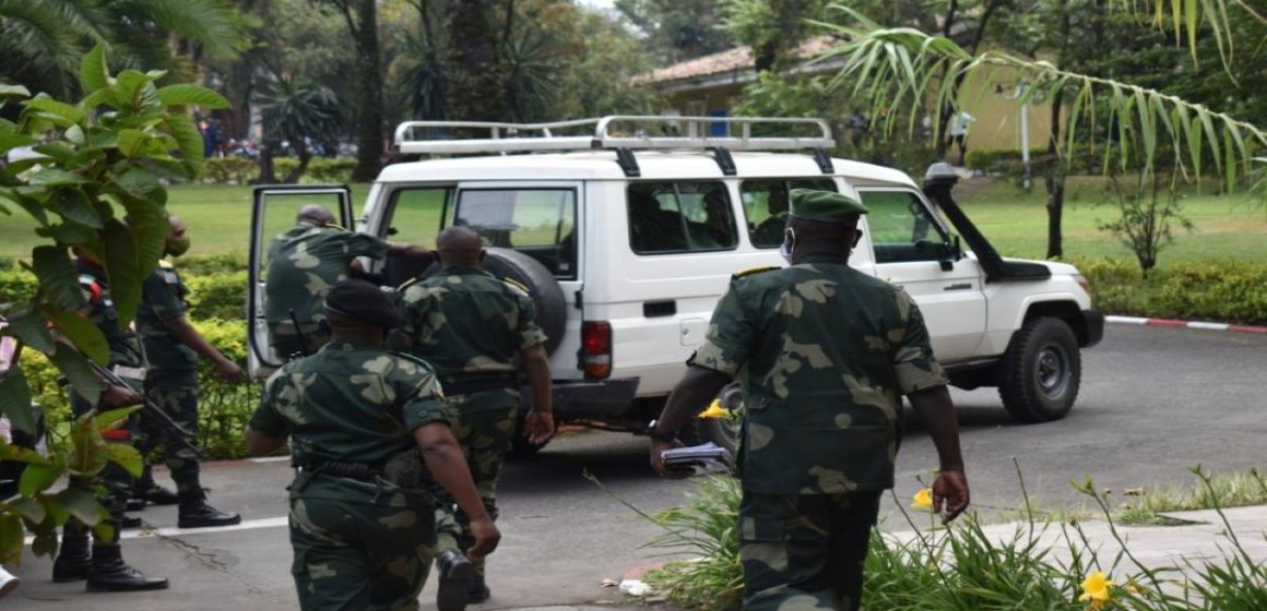 Officiers FARDC arrêtés à Goma
