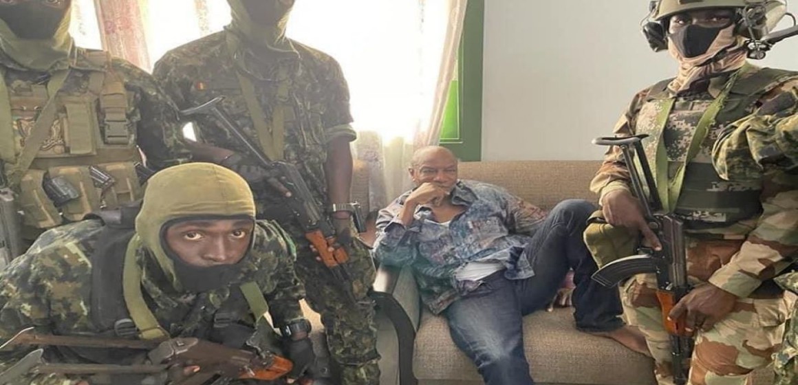 Alpha Condé président déchu de Guinée Conakry