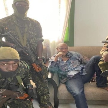 Alpha Condé président déchu de Guinée Conakry