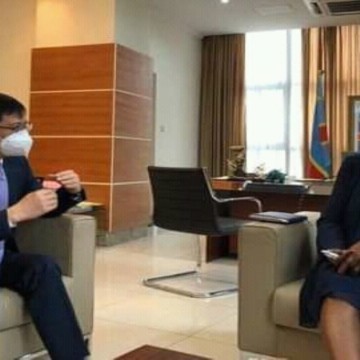 Ambassadeur chine/ ministre des Mines