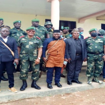 Le Gouv Constant Ndima en Chefferie Bashu