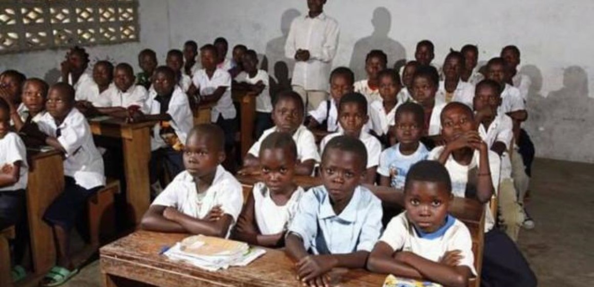 Salle de classe en RDC