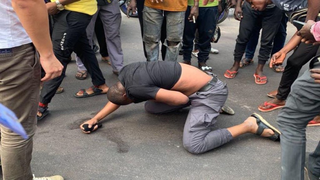 Patient Ligodi brutalisé