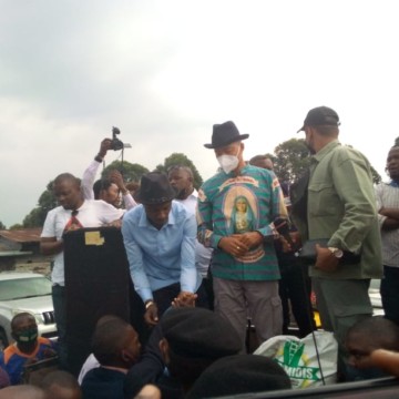 Moise Katumbi à Goma