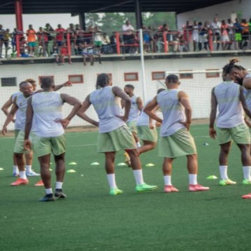 Léopards à l'entrainement