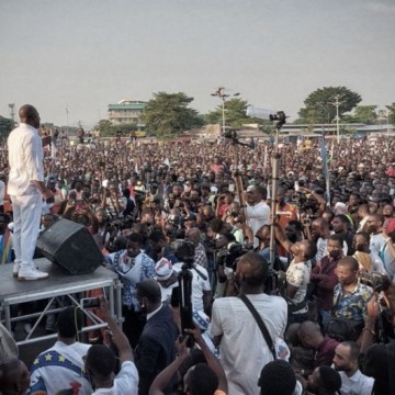 Fayulu-a-ndjili2 RDC : Martin Fayulu en meeting populaire au stade municipal de Masina dimanche 28 août