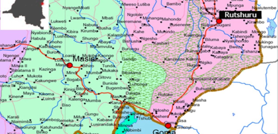 Rutshuru carte