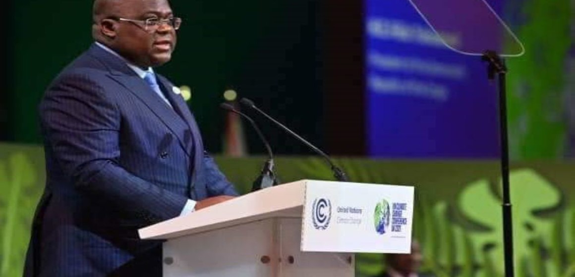 Félix Tshisekedi à la COP 26