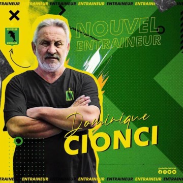 Dominique Cionci entraineur de l'AS V Club