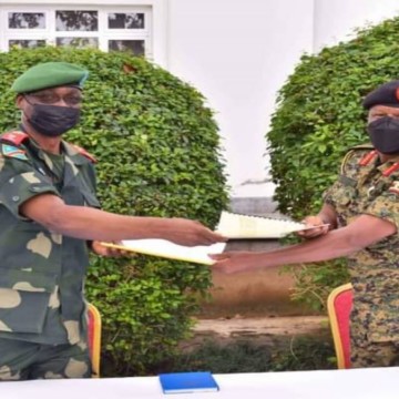 Officiers FARDC-UPDF