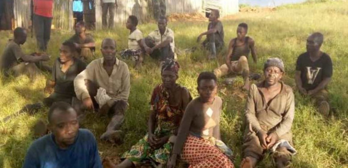 Otages libérés à Kisungu