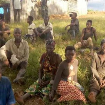 Otages libérés à Kisungu