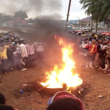 Voleur brûlé à Kamituga