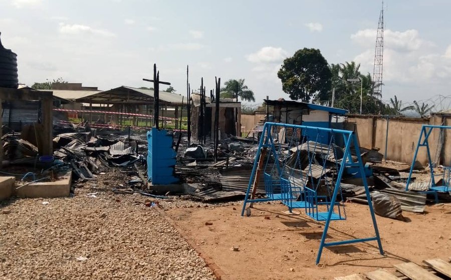 CTE Beni, incendie