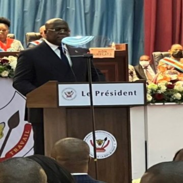 Félix Tshisekedi au congrès