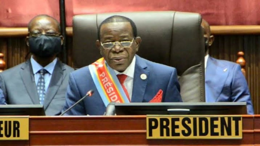 Bahati Lukwebo, président du Sénat