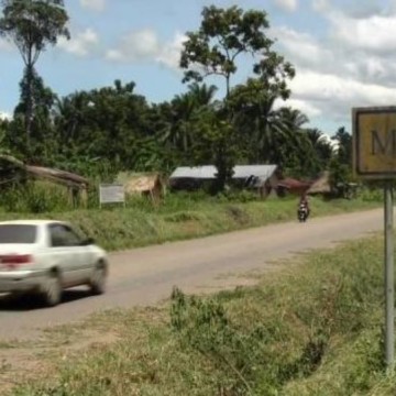 Route Mbau-Kamango