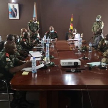 Officiers FARDC-UPDF