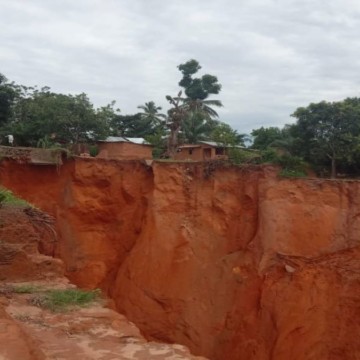 Erosions à Kananga