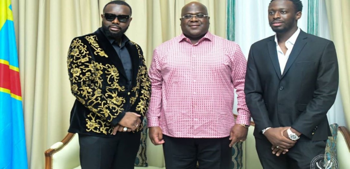 Félix Tshisekedi, Gims et Dadju