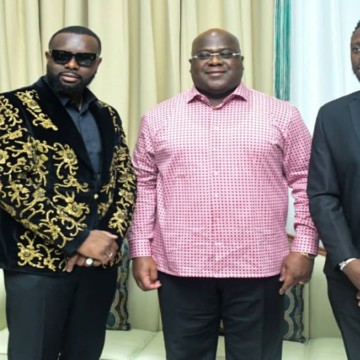 Félix Tshisekedi, Gims et Dadju