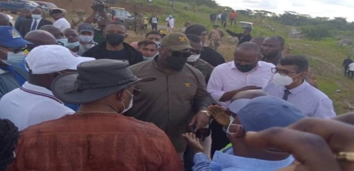 Félix Tshisekedi à Katende