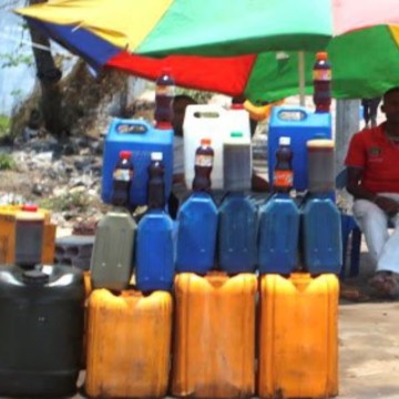 Vente carburants à Mbuji-Mayi