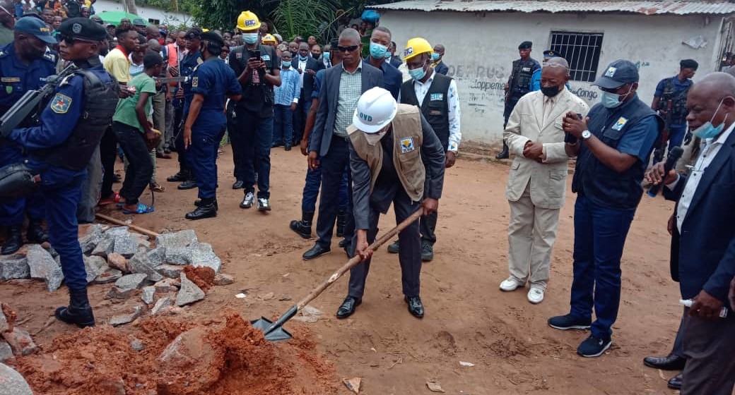 lancement-lutte-antiérosive-kananga Lancement travaux antiérosifs à Kananga