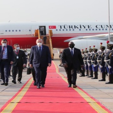 Le président Erdogan à Kinashasa