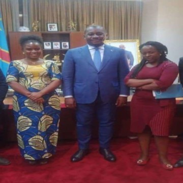 Neema-joella(sambo-et-guy-loando RDC : Neema Joëlla sambo plaide pour la participation des jeunes dans le programme de l’aménagement des 145 territoires