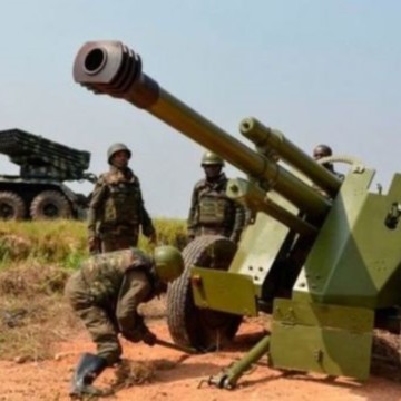 canon-fardc2 Armes lourdes des FARDC