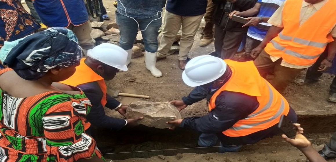 Construction du marché de Mulo