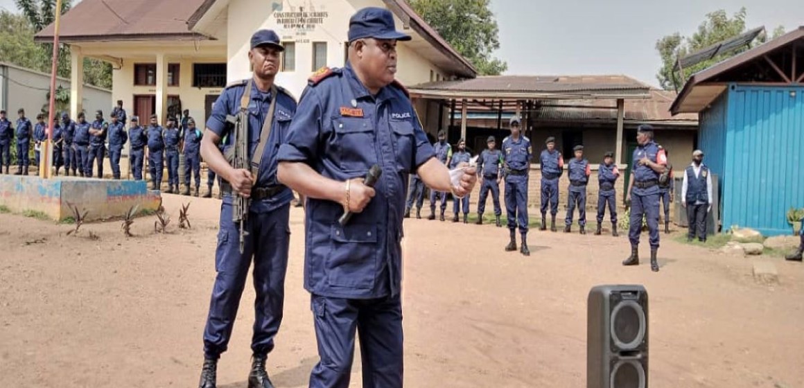 Beni : Le général Mushid Yav appelle la police au respect de ses missions durant l&rsquo;état de siège