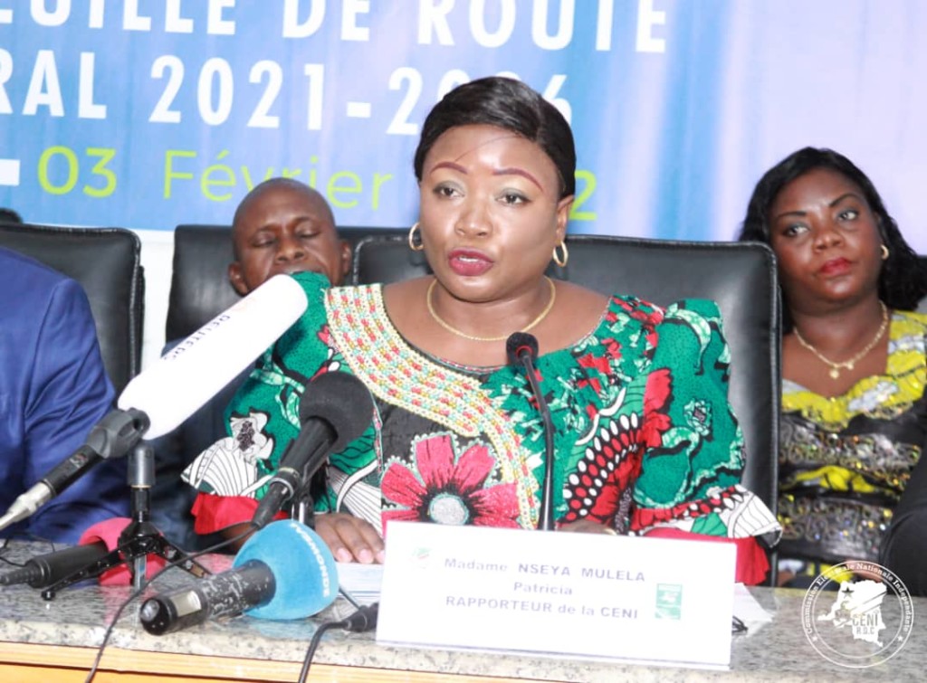 Patricia Nseya, Rapporteur CENI