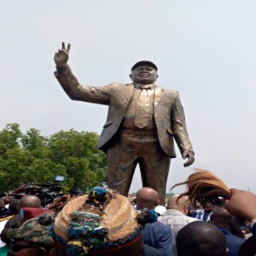 Statue Etienne Tshisekedi