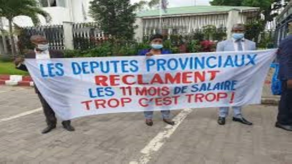 Députés provinciaux réclament leurs émoluments