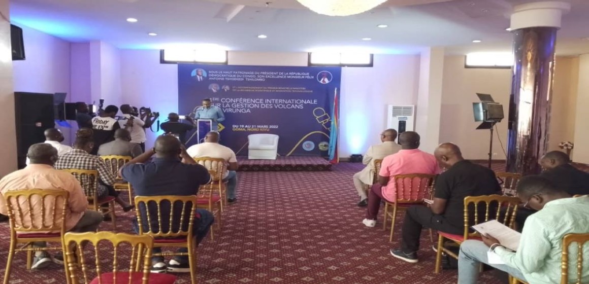 RDC : le ministre de la recherche scientifique annonce la 1ère conférence internationale sur les volcans des Virunga à Goma