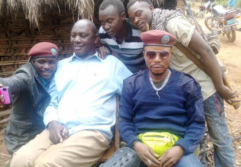 Thomas Lubanga pris en otage par la Codeco