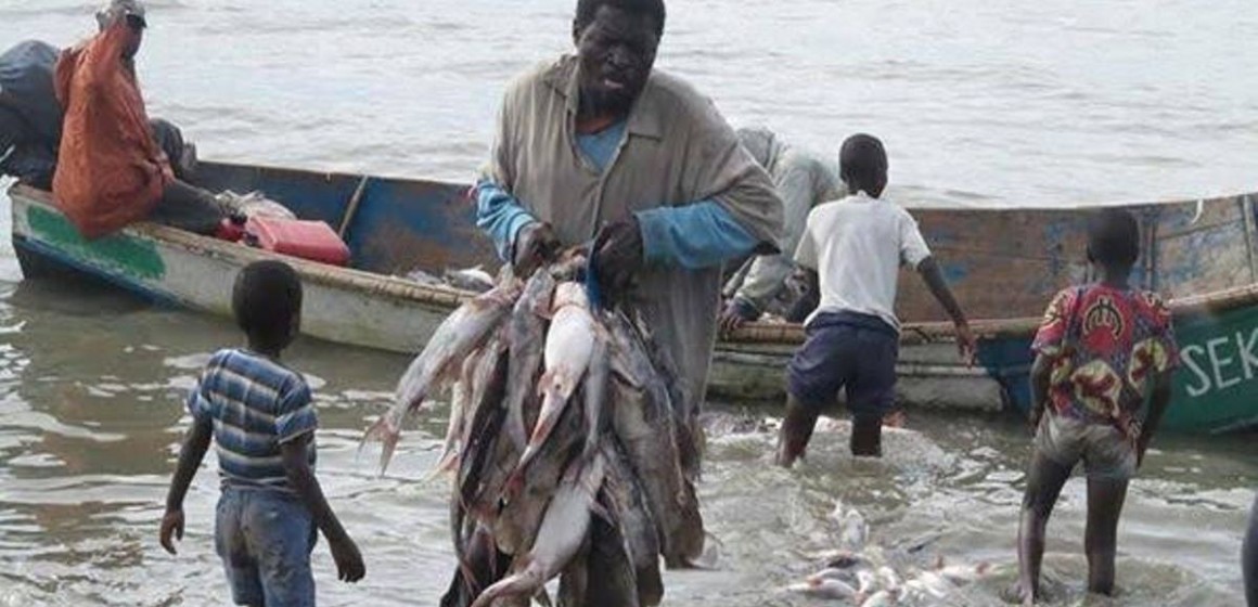 Pêcheur du Lac Edouard