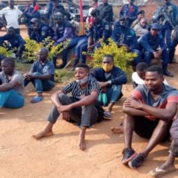 Beni : Près de 20 présumés bandits présentés à la presse