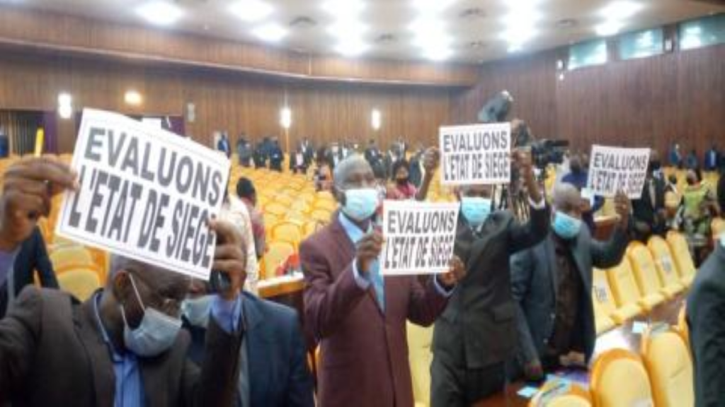 Députés Congolais contre l'état de siège