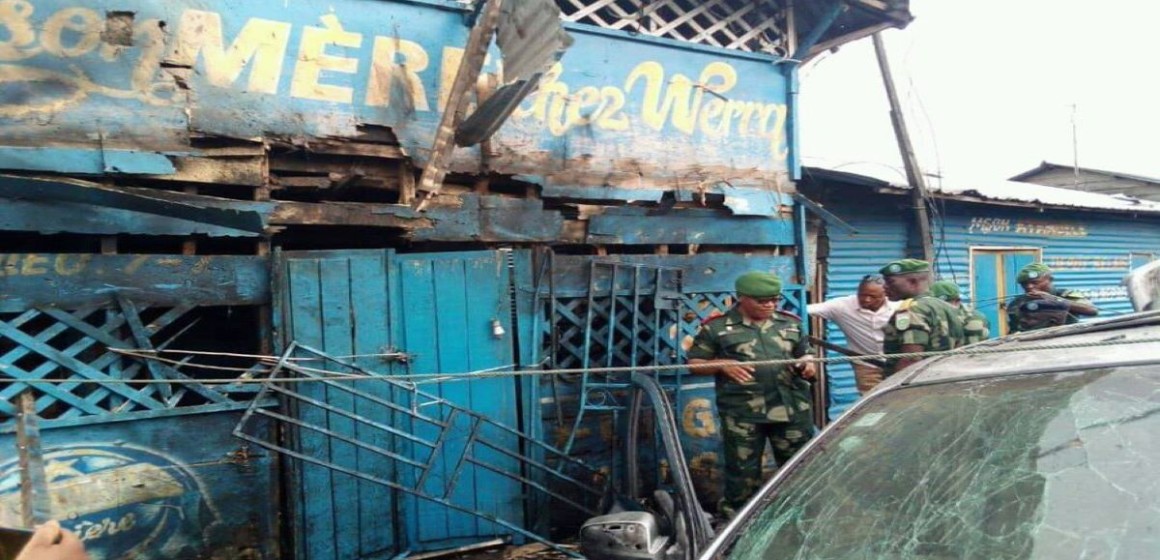 Explosion à Goma : l’armée parle d’un « engin explosif improvisé »