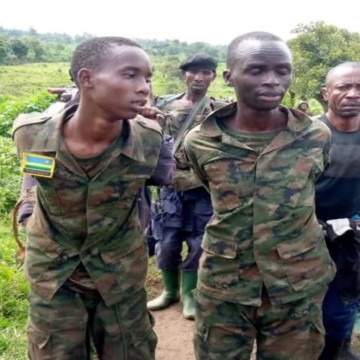 Soldats rwandais capturés en RDC