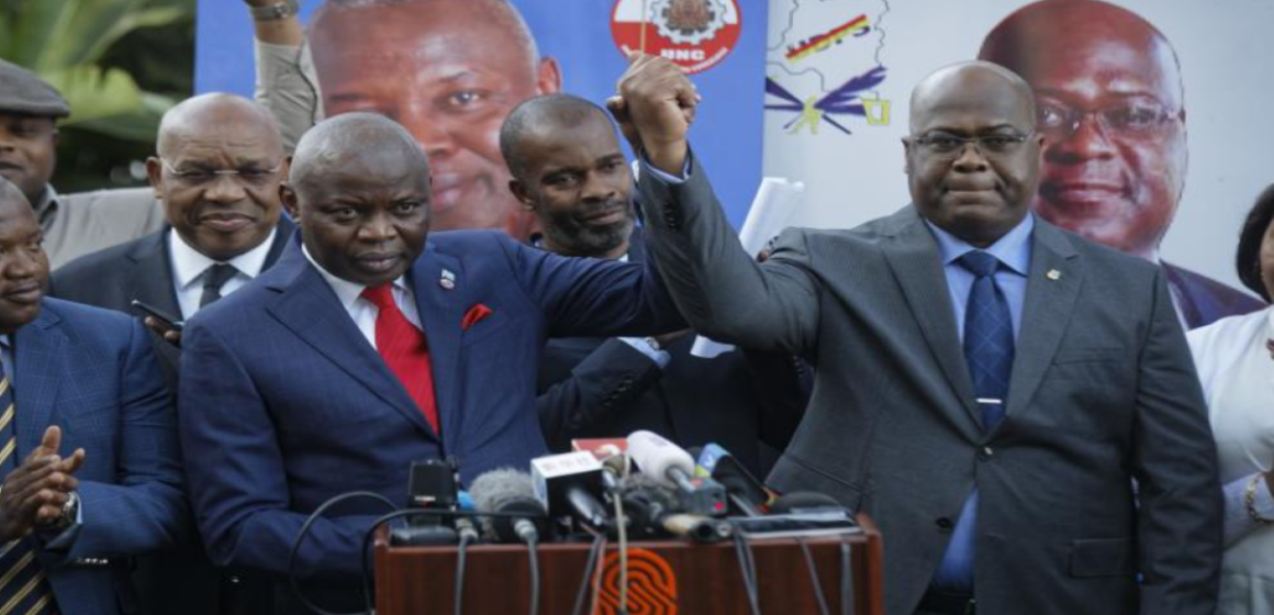 Vital Kamerhe et Félix Tshisekedi